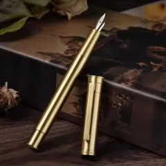 LT Hongdian Vintage Style 1861 Brass Fountain Pen